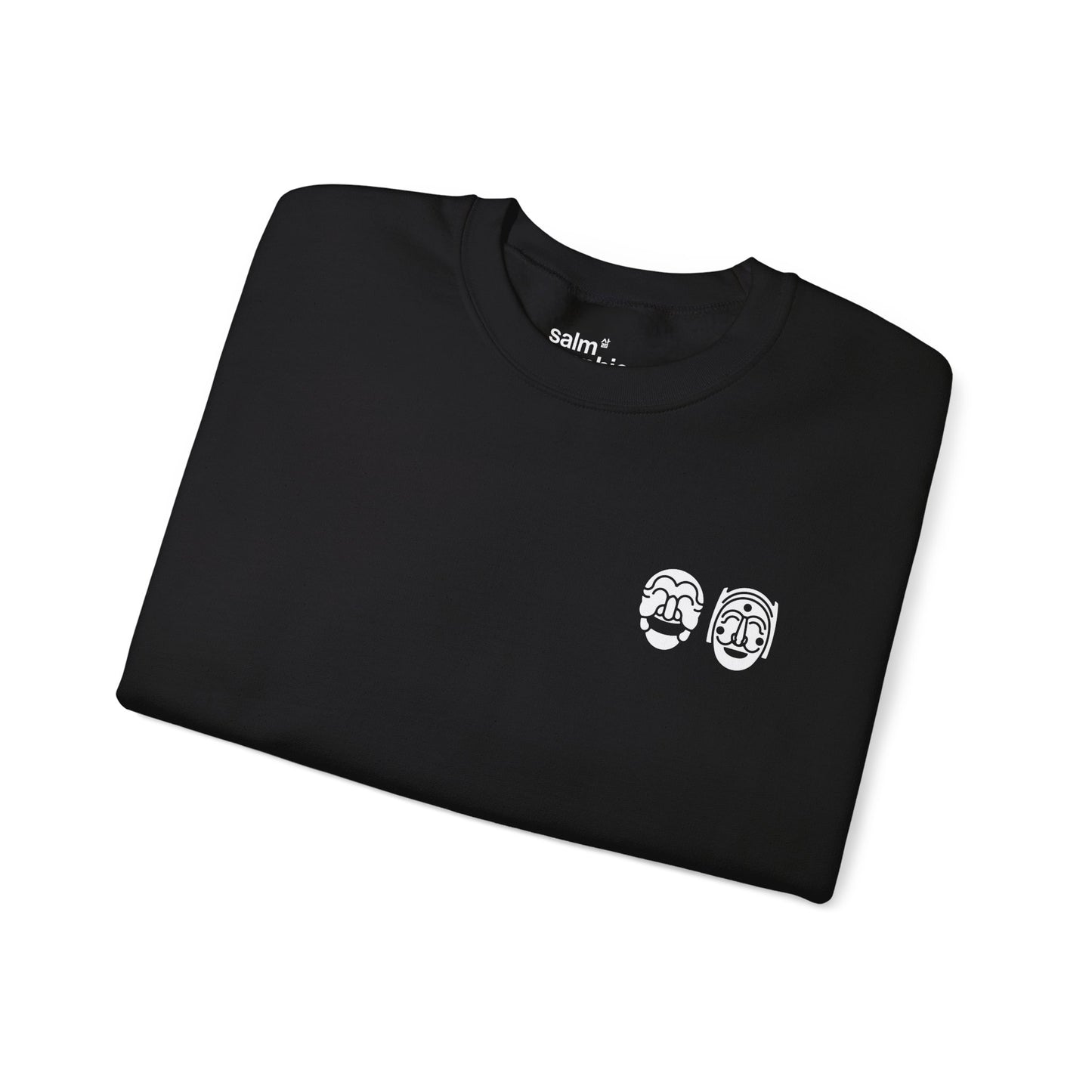 HAHOE-TAL (MAN GRAPHIC) CREWNECK_BLACK