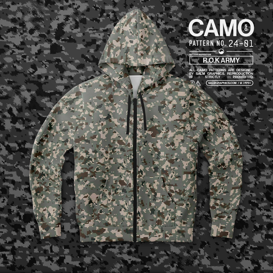 CAMO 24-01 ZIP HOODIE