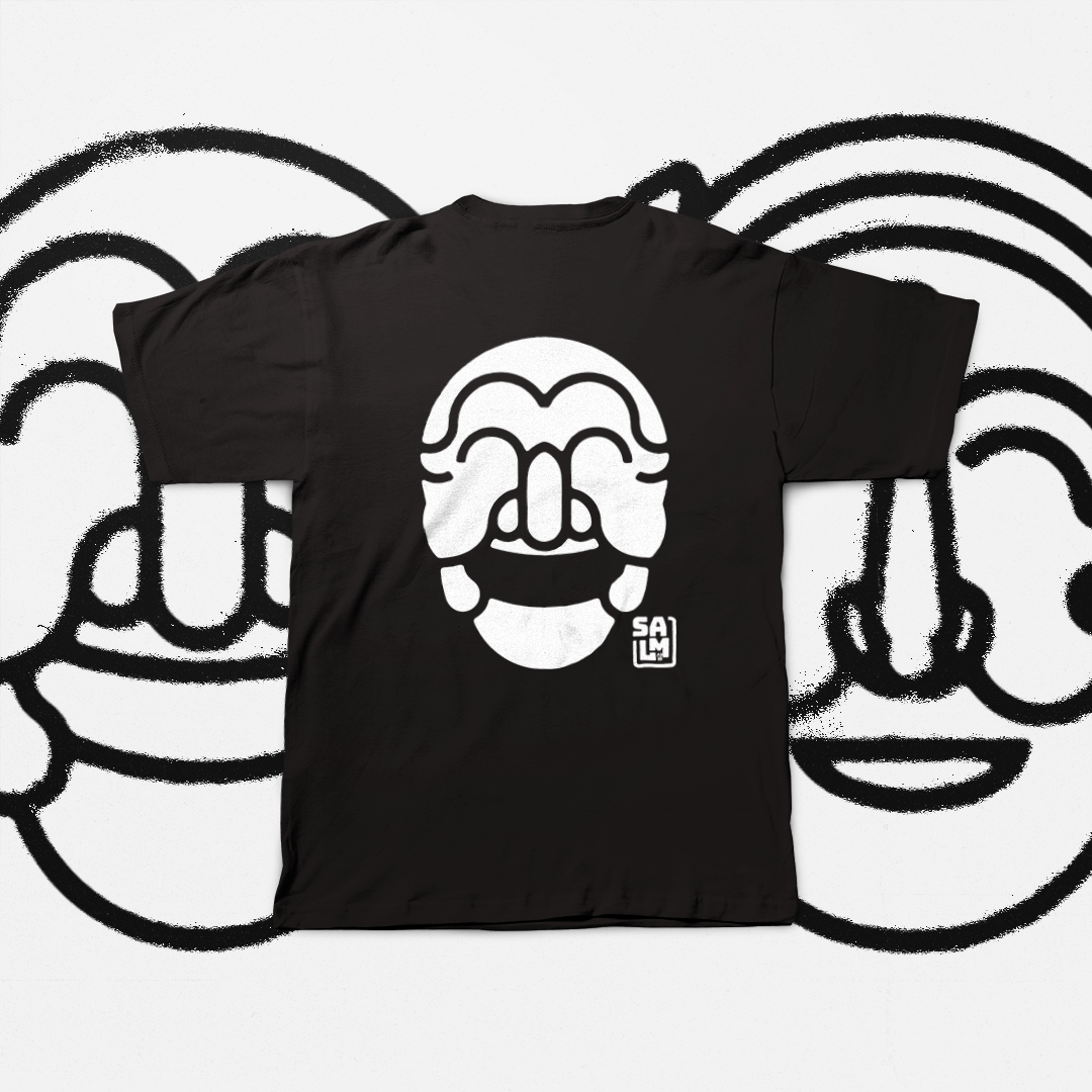 HAHOE-TAL (MAN GRAPHIC) T-SHIRT_BLACK