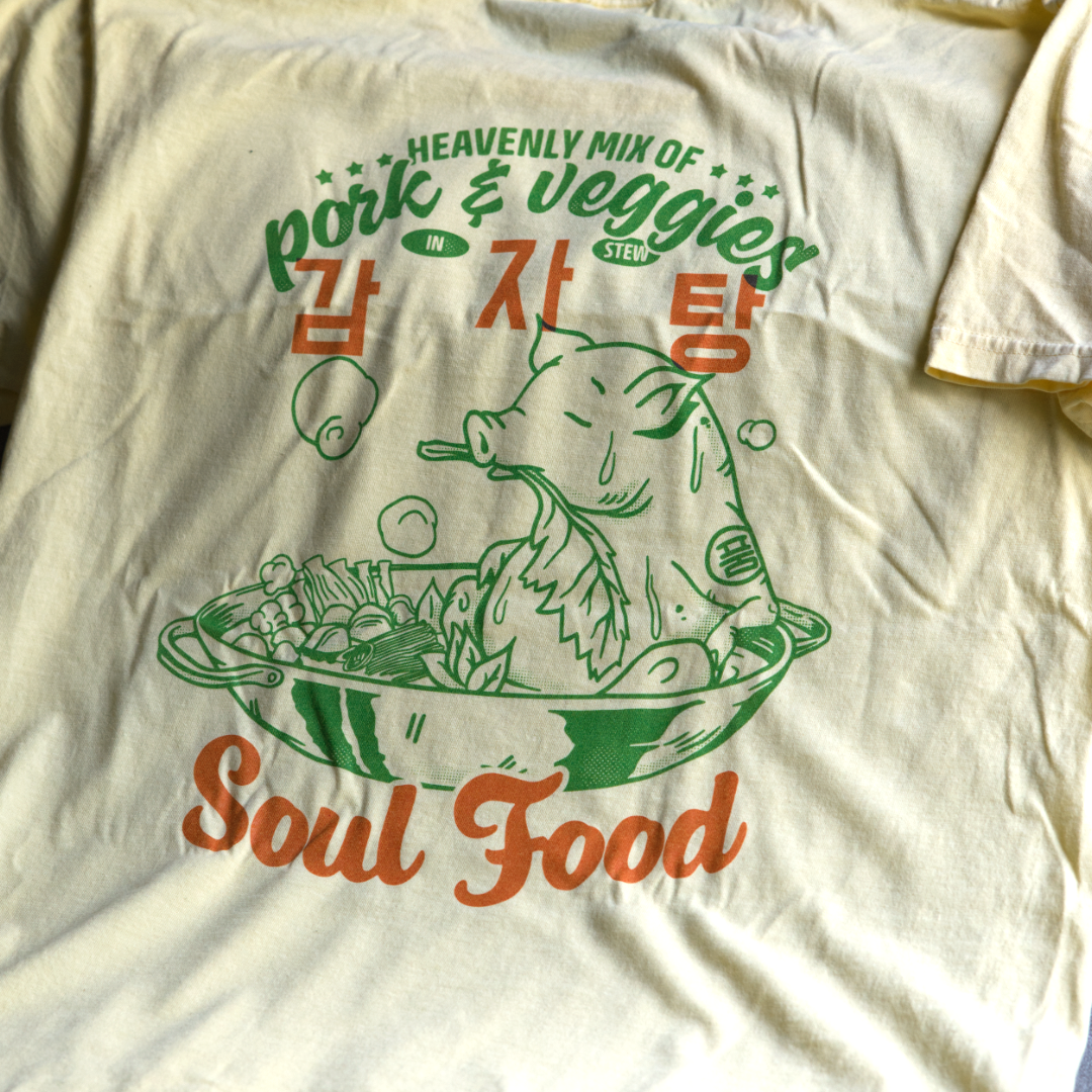 [SOUL FOOD] PIG BACKBONE STEW T-SHIRT