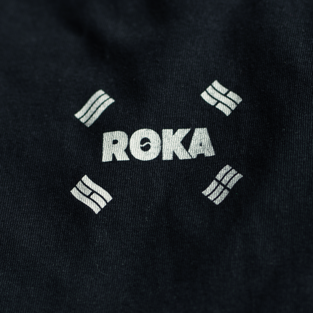 ROK LIBERATION ARMY TEE_BLACK & WHITE